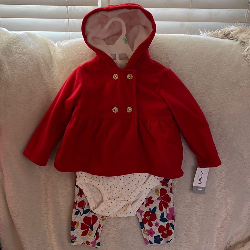Carters 3 Piece Set ~ 18m